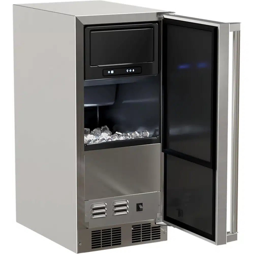 marvel | 34 lb 15 clear ice machine with gravity drain outdoor rated marvel | 34 lb 15 clear ice machine with gravity drain outdoor rated